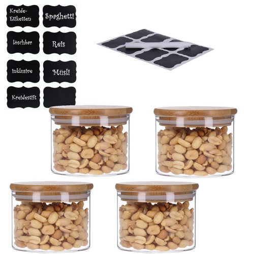 Vorratsgläser 4er set - set, glas