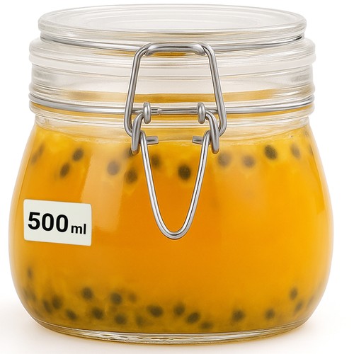 Glasbehälter 500 mit - ml,
