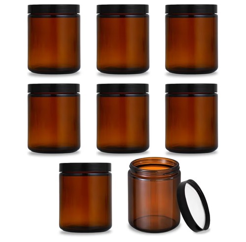 8er set 240ml braunglas - 8er,