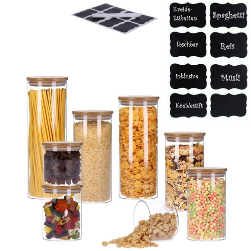 Vorratsgläser set glas - set,