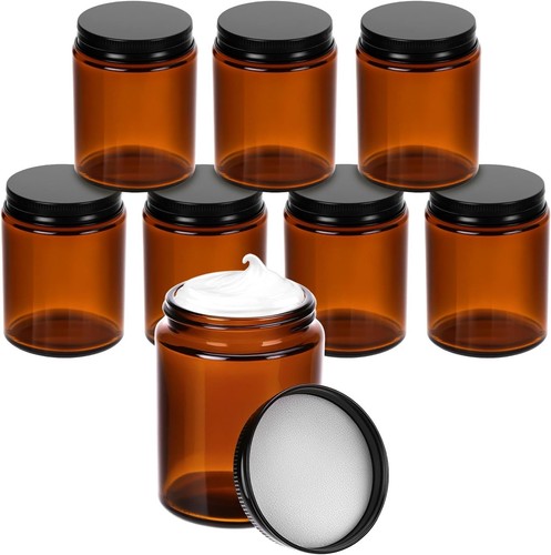 Glasbehälter 150ml amber - 150ml,