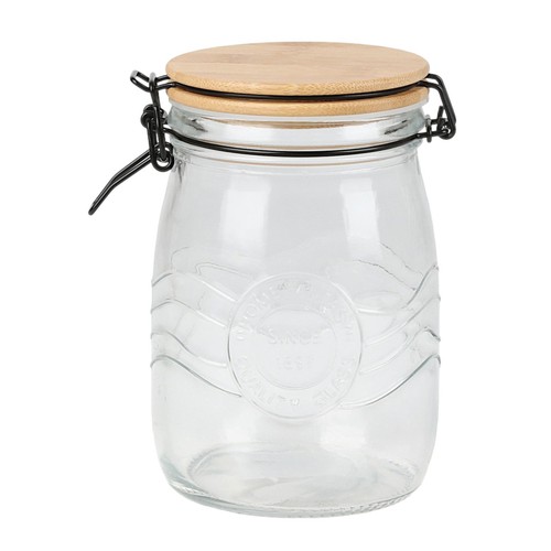 Drahtbügelglas vorratsglas - drahtbügelglas,