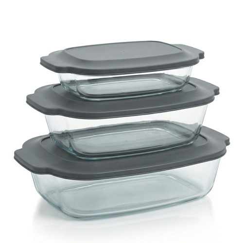 Arendo auflaufform 3er set - arendo,