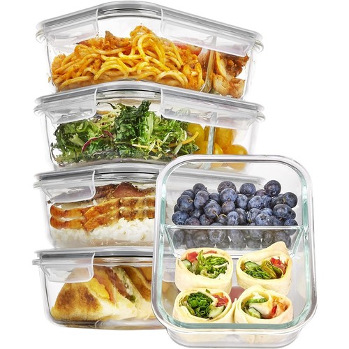 Vtopmart glasbehälter 5er - vtopmart,