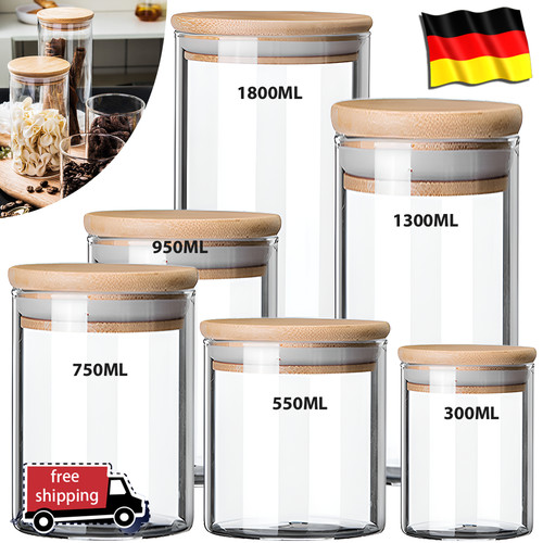 Vorratsglas aus glas - aus,